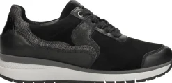 Gabor Veterschoenen Laag Zwart Clearance