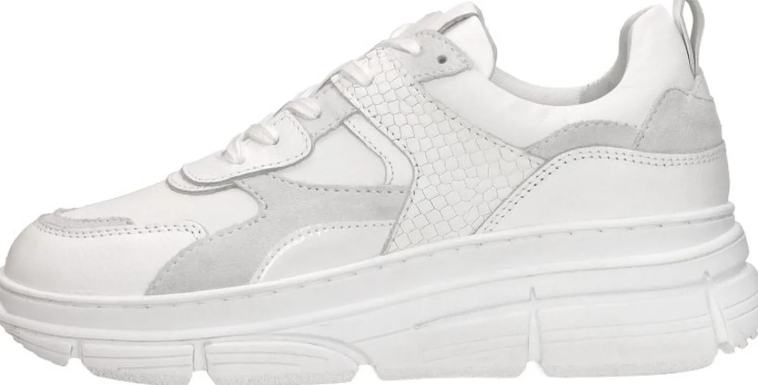 Sub55 Veterschoenen Laag Wit Discount