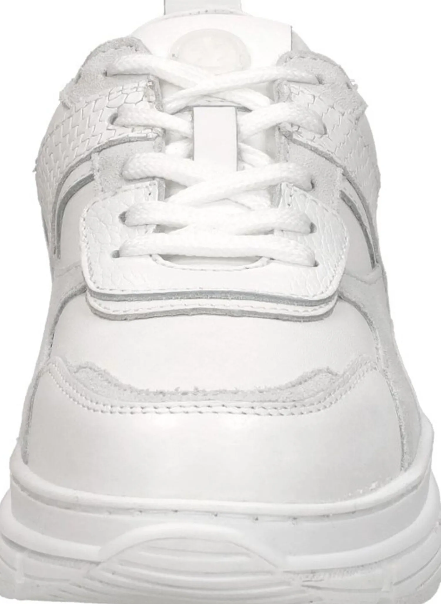 Sub55 Veterschoenen Laag Wit Discount