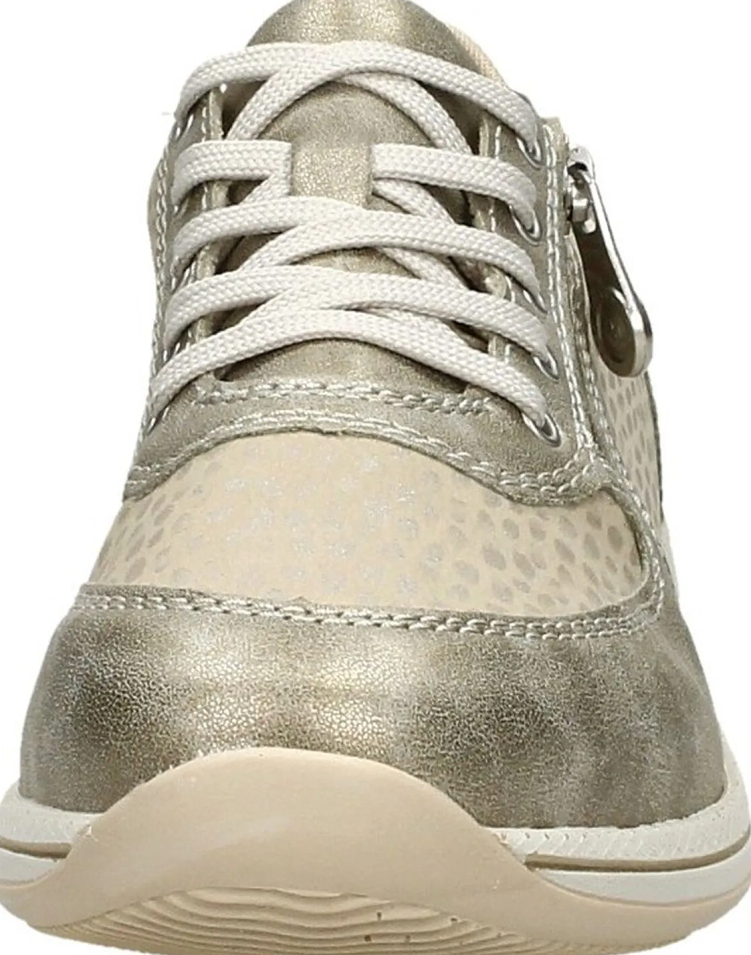 Rieker Veterschoenen Laag Beige Outlet