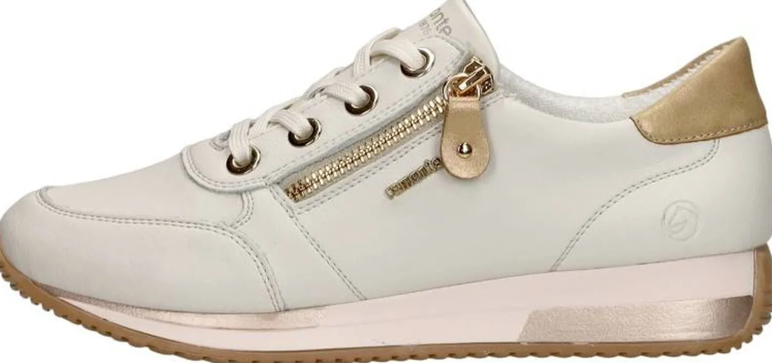 Remonte Veterschoenen Laag Gebroken wit New