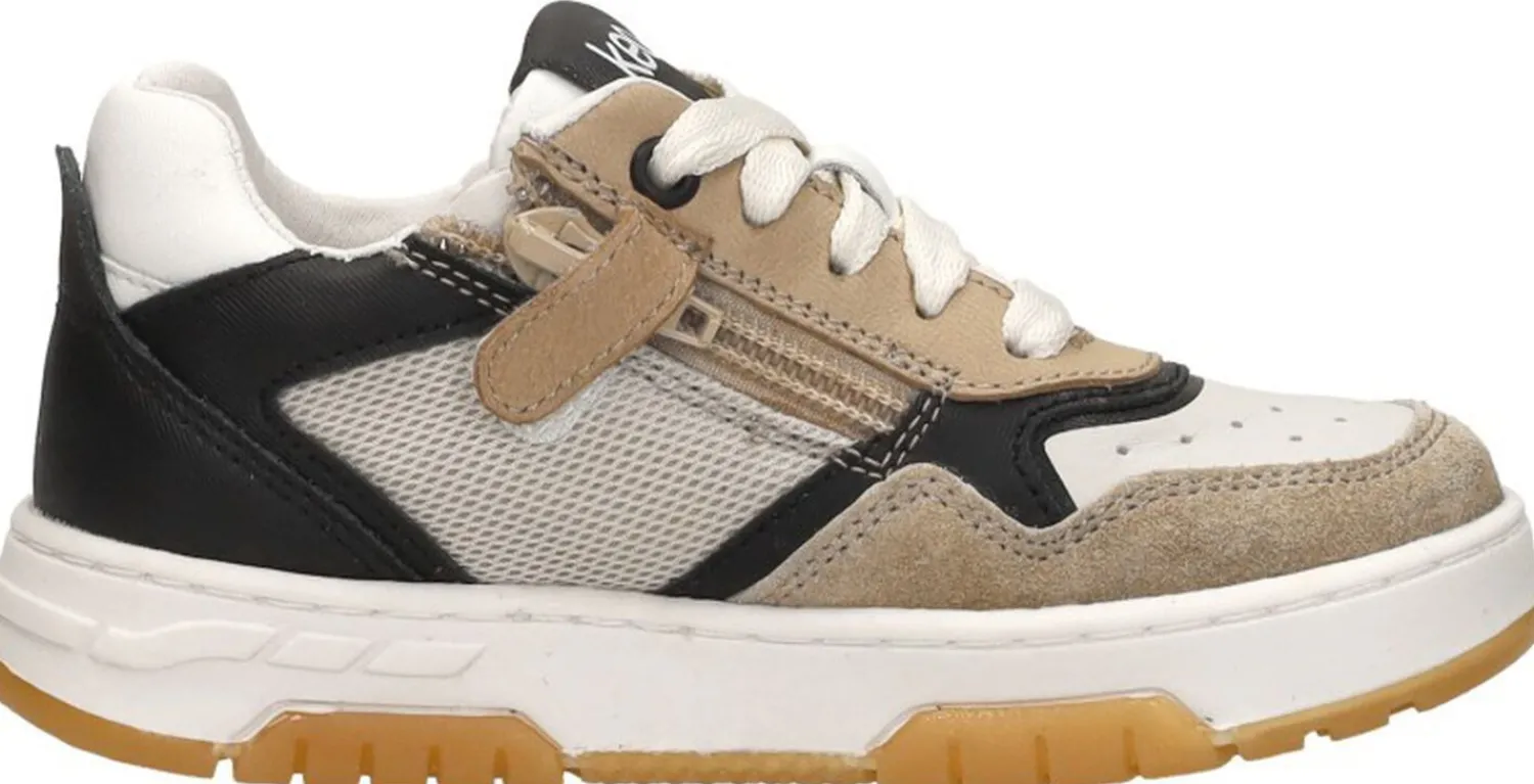 Keq Veterschoenen Laag Taupe Sale