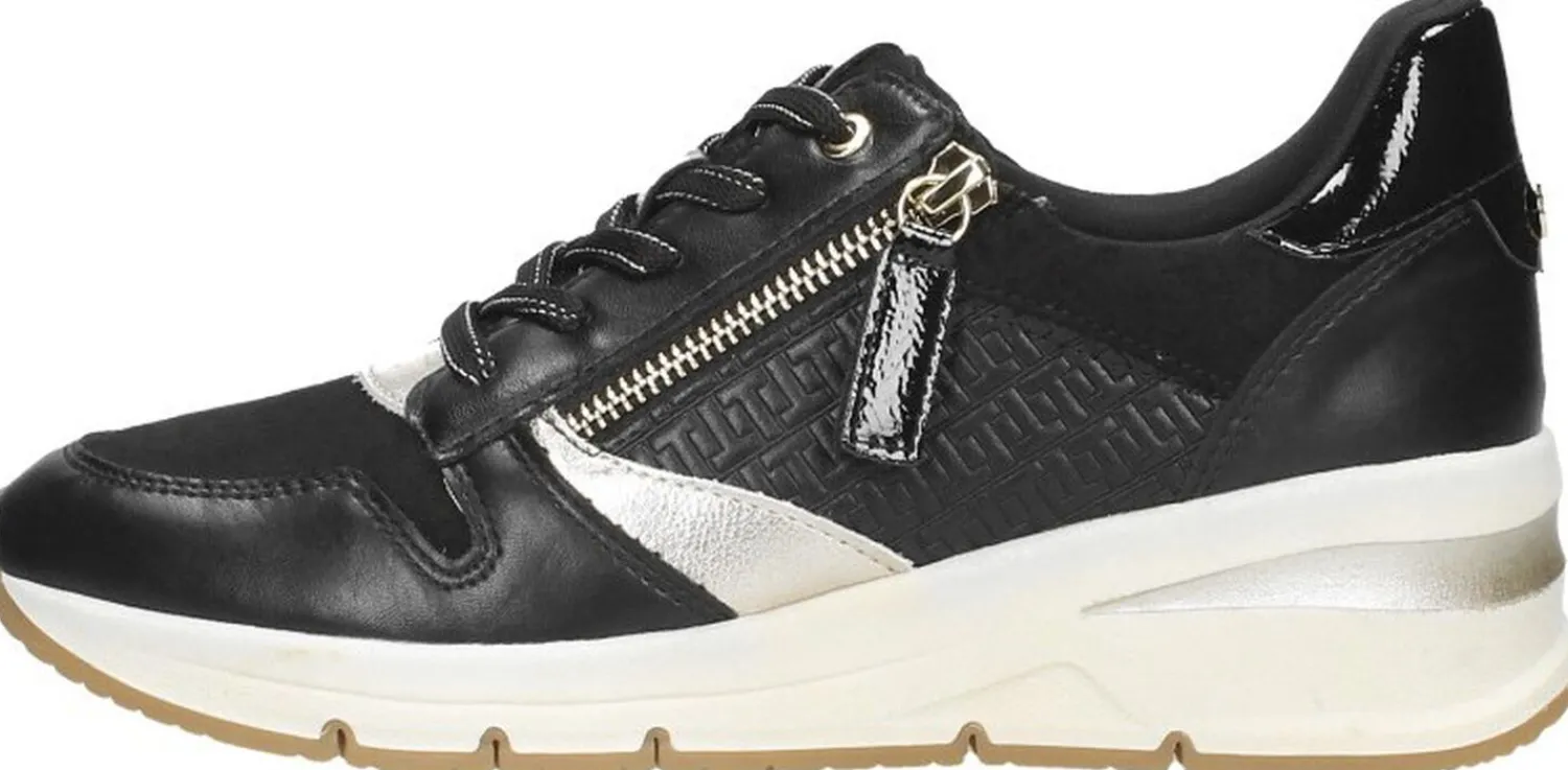 Tamaris Veterschoenen Laag Zwart New
