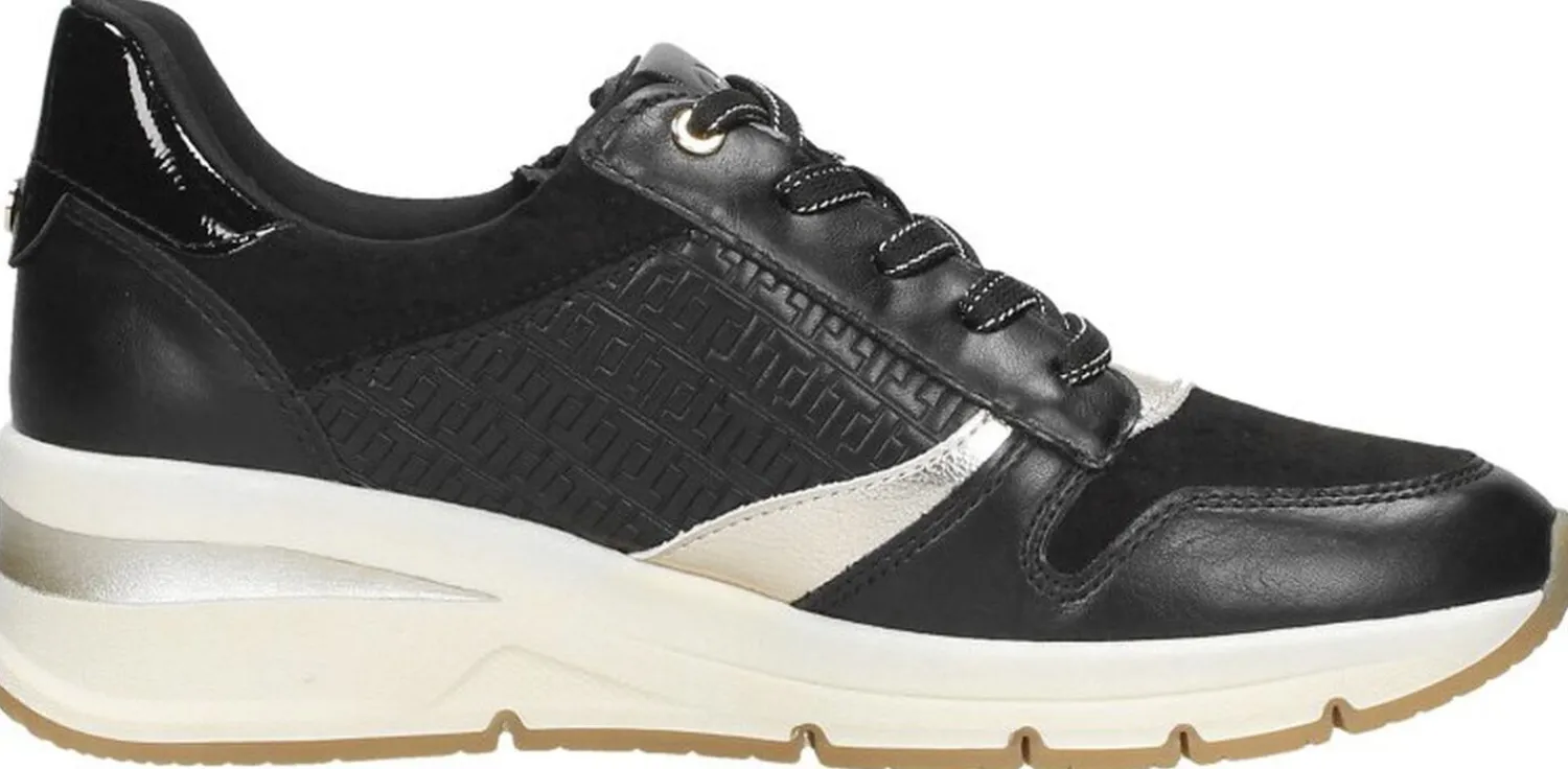 Tamaris Veterschoenen Laag Zwart New