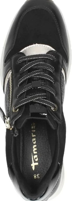Tamaris Veterschoenen Laag Zwart New