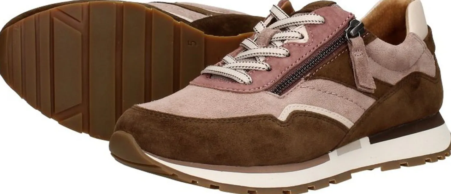 Gabor Veterschoenen Laag Roze Sale
