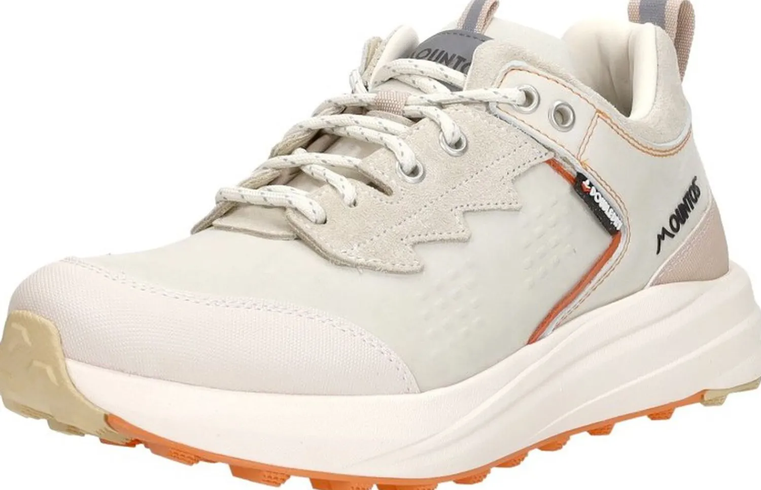 Mountos Veterschoenen Laag Gebroken wit Discount