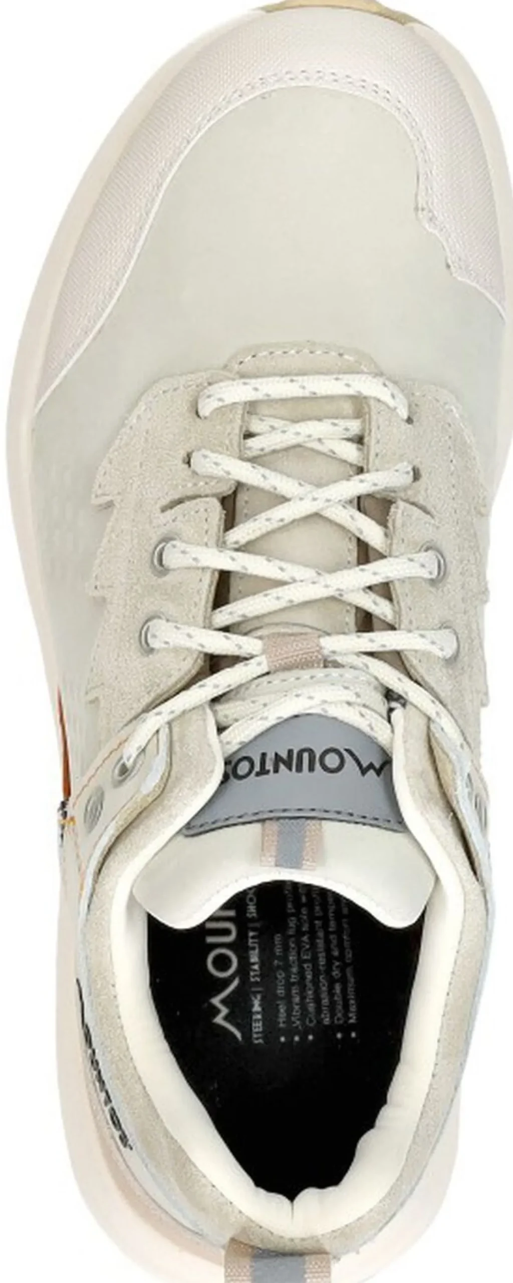 Mountos Veterschoenen Laag Gebroken wit Discount