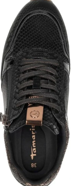 Tamaris Veterschoenen Laag Zwart Discount