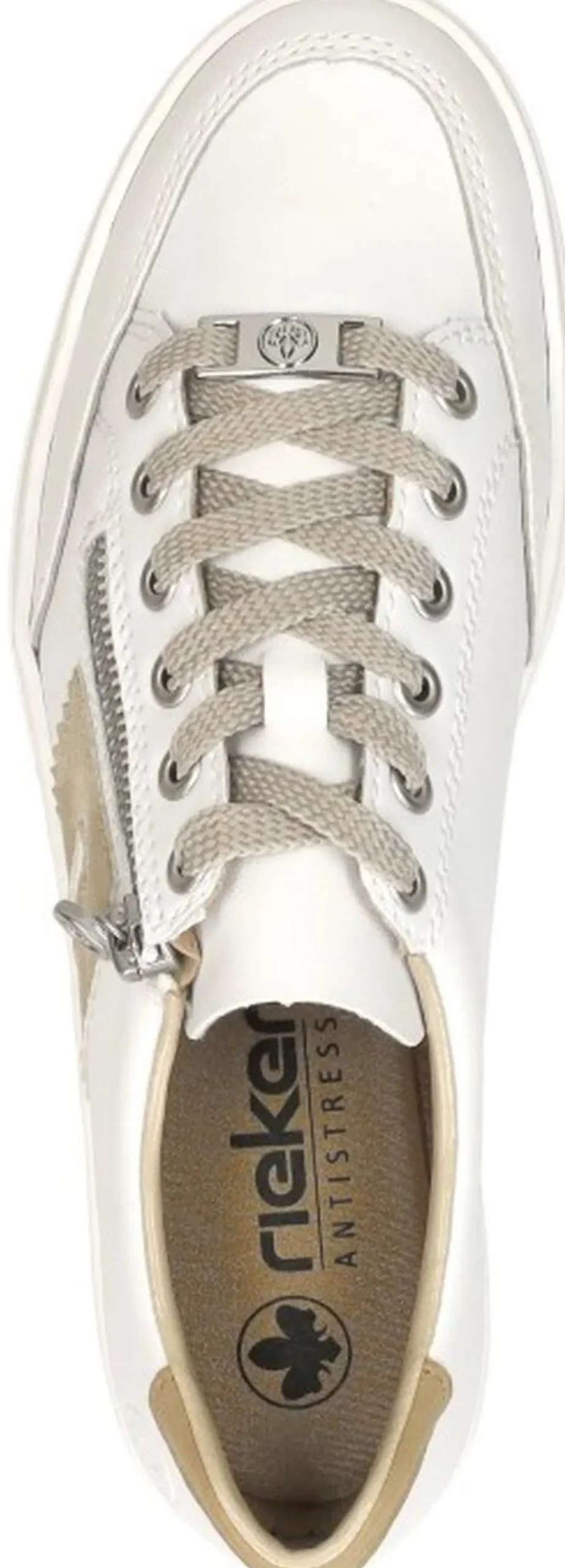 Rieker Veterschoenen Laag Wit New