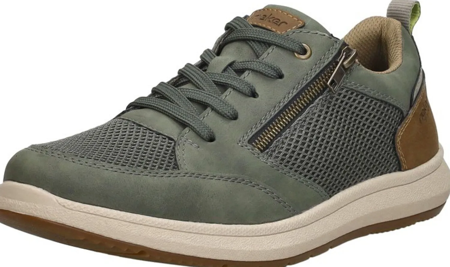 Rieker Veterschoenen laag Groen Best