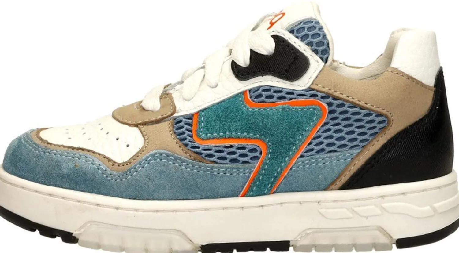 Keq Veterschoenen Laag Licht blauw Outlet