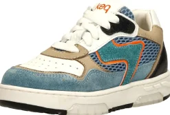 Keq Veterschoenen Laag Licht blauw Outlet