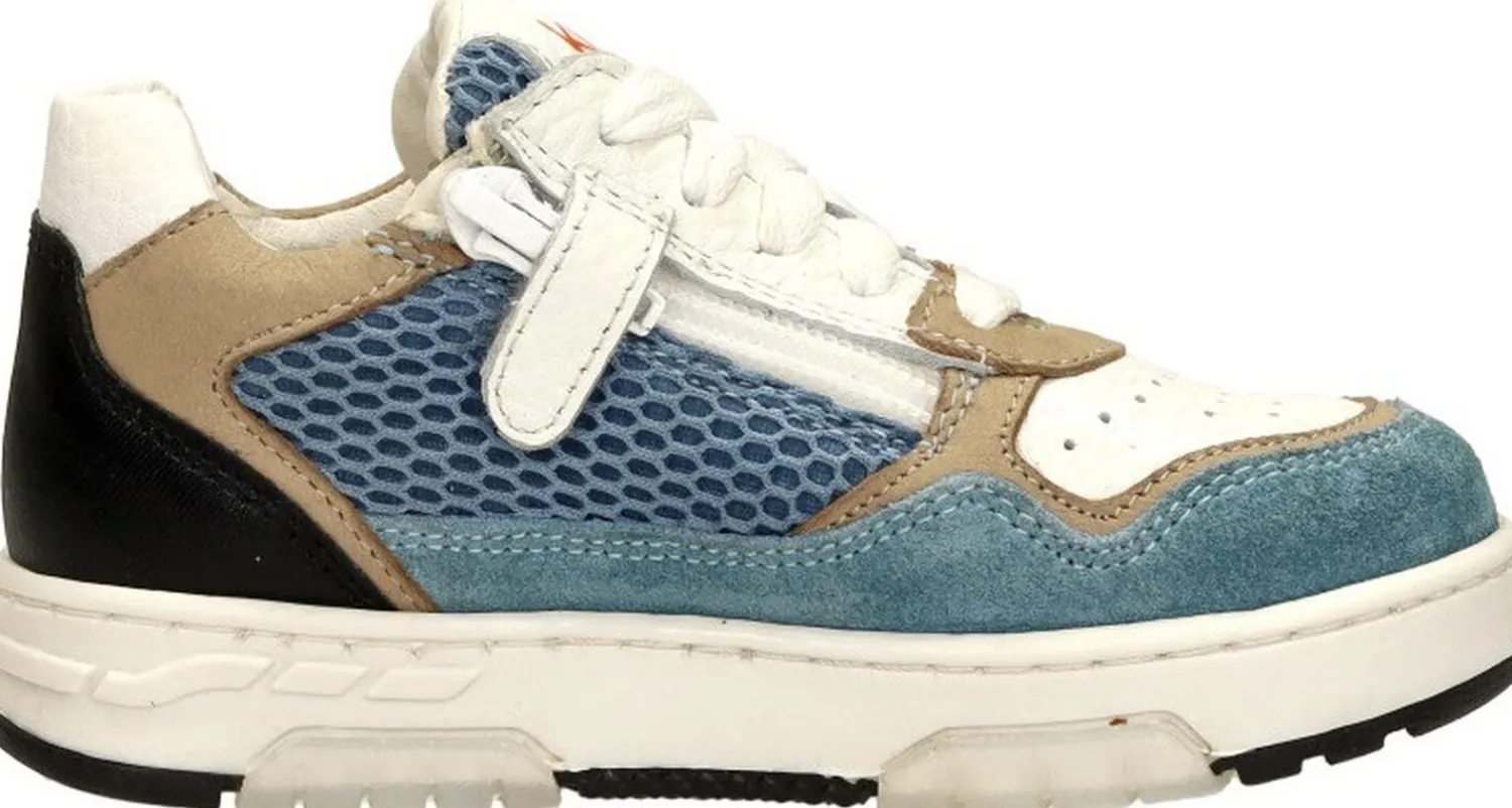 Keq Veterschoenen Laag Licht blauw Outlet