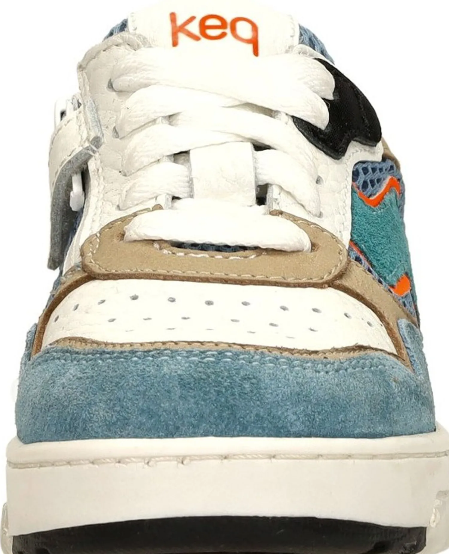 Keq Veterschoenen Laag Licht blauw Outlet