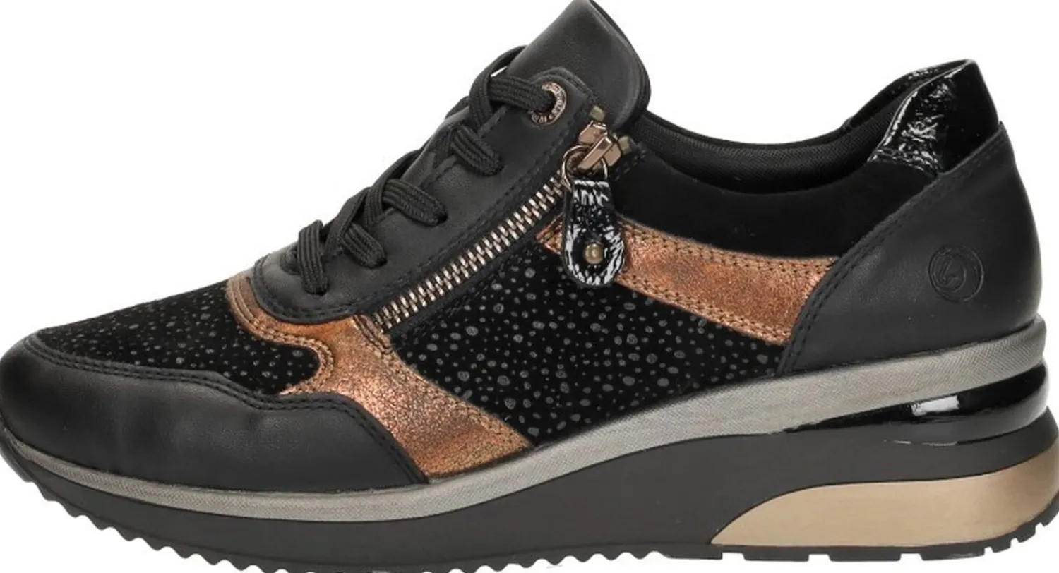 Remonte Veterschoenen Laag Zwart Clearance