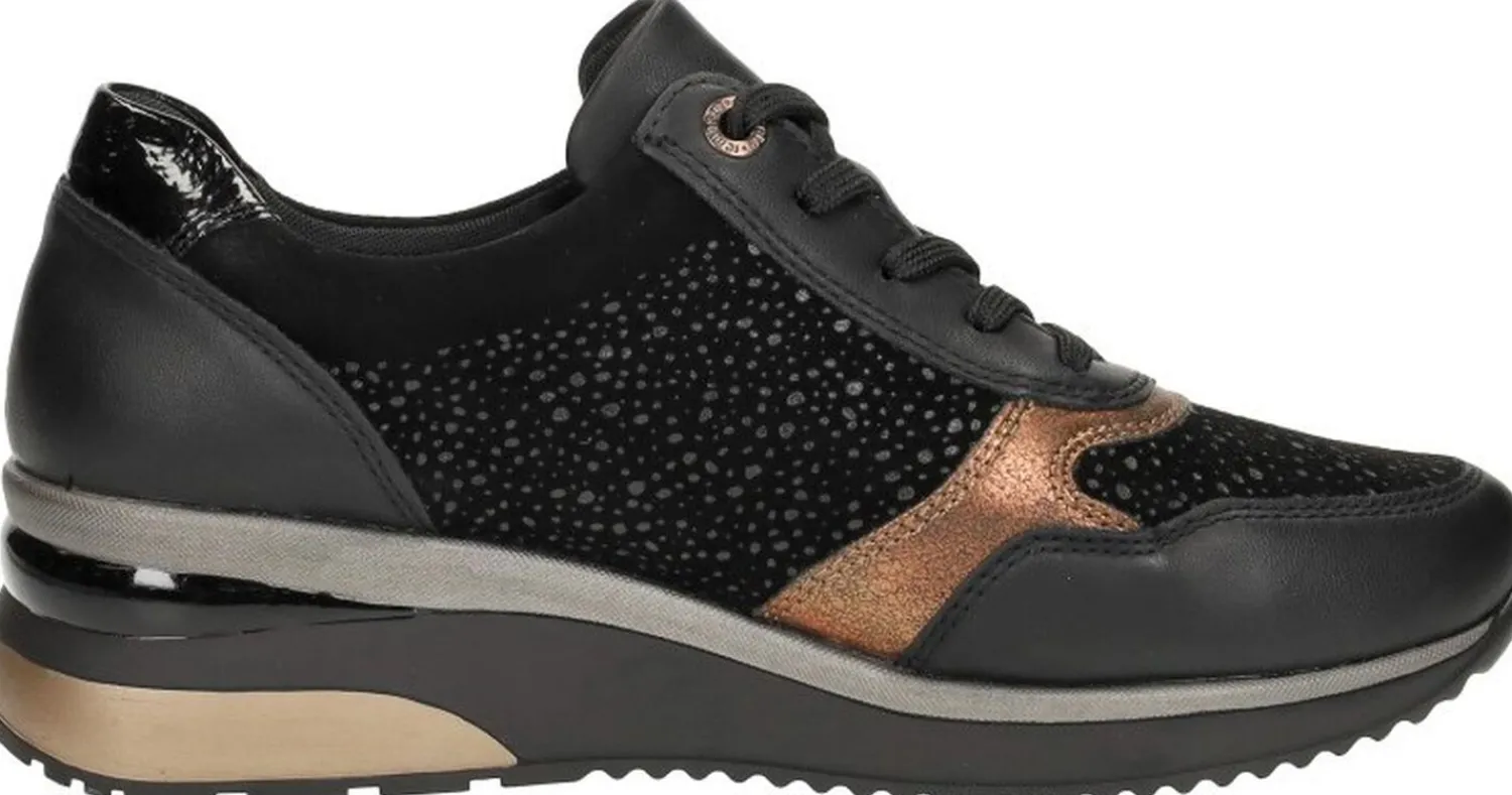 Remonte Veterschoenen Laag Zwart Clearance