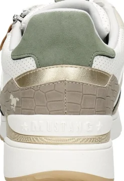 Mustang Veterschoenen Laag Beige Fashion