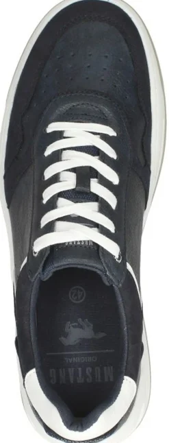 Mustang Veterschoenen Laag Blauw Hot