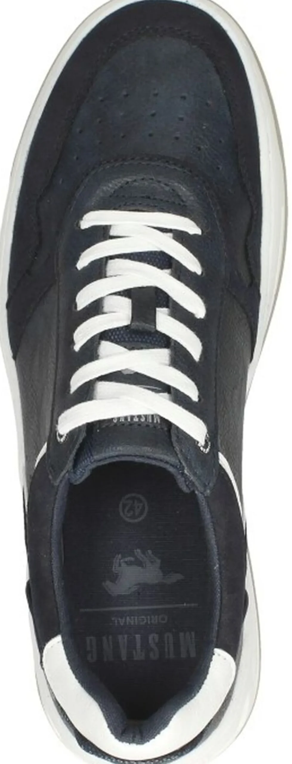 Mustang Veterschoenen Laag Blauw Hot