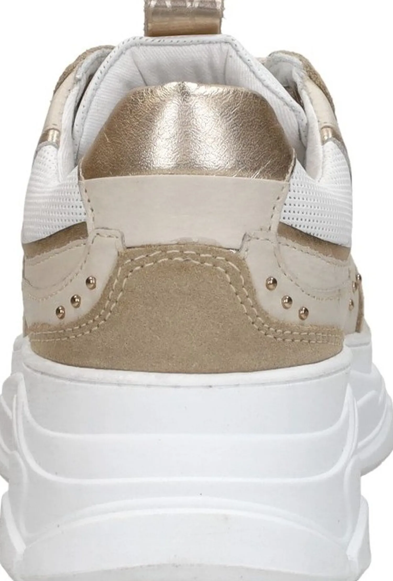 Sub55 Veterschoenen Laag Beige Clearance