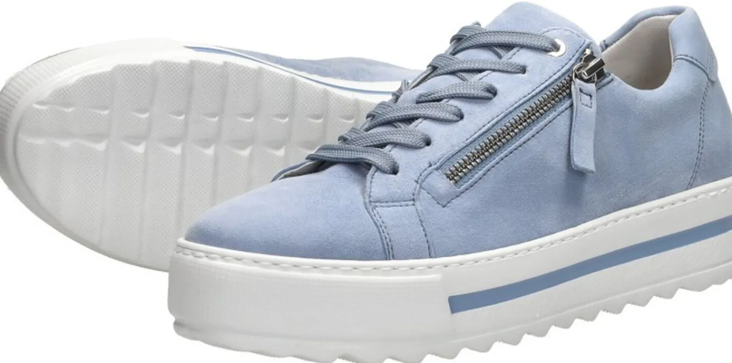 Gabor Veterschoenen Laag Licht blauw New