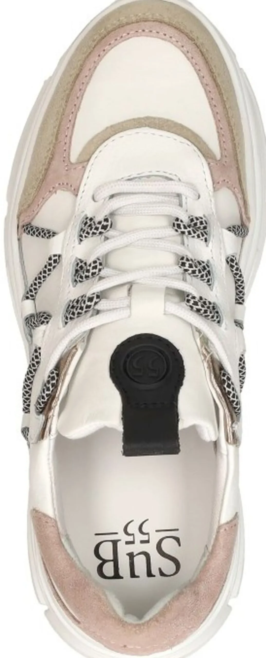 Sub55 Veterschoenen Laag Beige Online