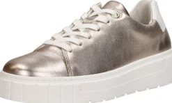 Gabor Veterschoenen Laag Goudkleur Sale
