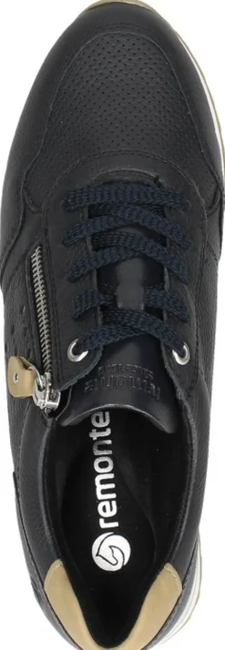 Remonte Veterschoenen Laag Blauw Sale