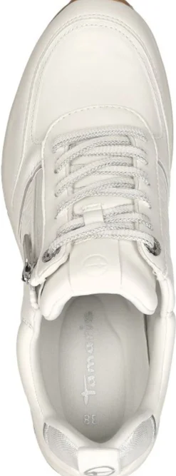 Tamaris Veterschoenen Laag Wit Discount