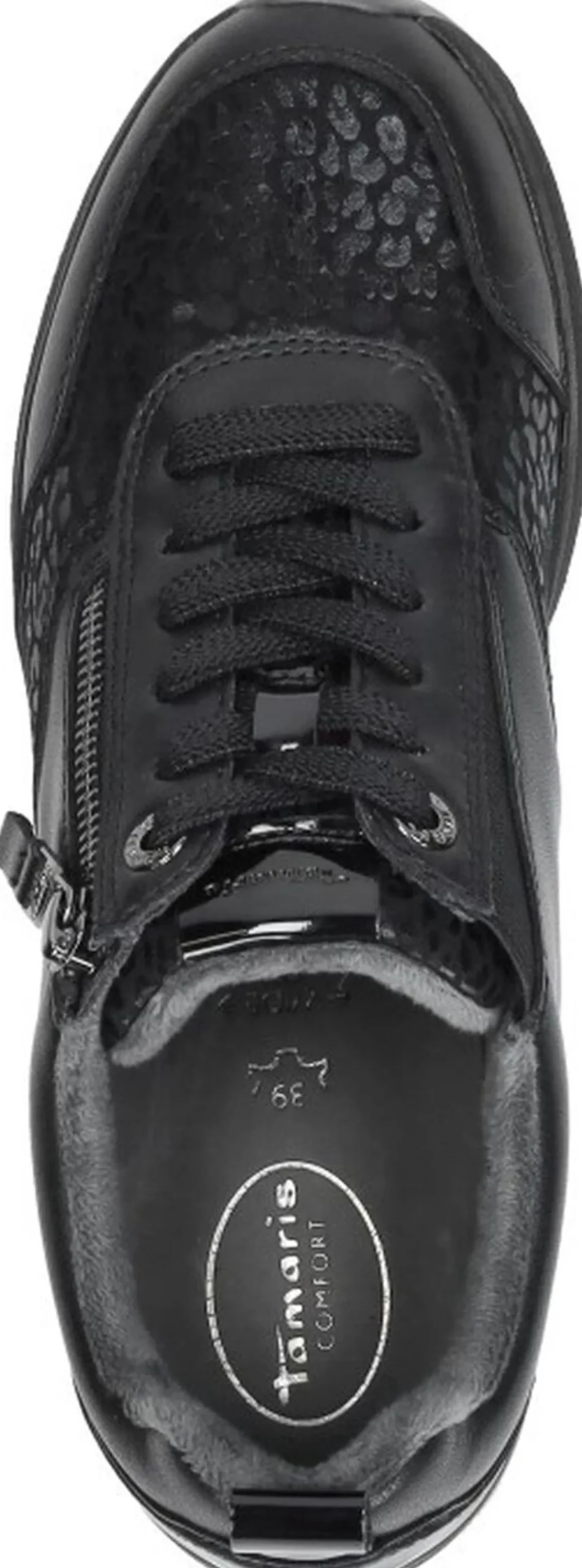 Tamaris Comfort Veterschoenen Laag Zwart Online