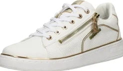 Mustang Veterschoenen Laag Wit Discount