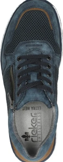 Rieker Veterschoenen Laag Blauw Online