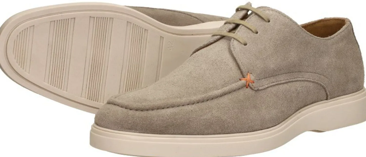 Sub55 Veterschoenen Laag Beige Discount