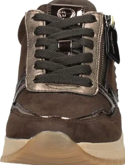 Tamaris Veterschoenen Laag Donkerbruin Outlet
