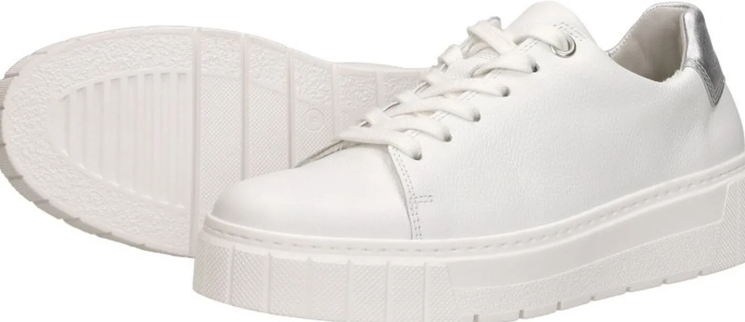 Gabor Veterschoenen Laag Wit Discount
