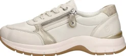 Remonte Veterschoenen Laag Gebroken wit Hot