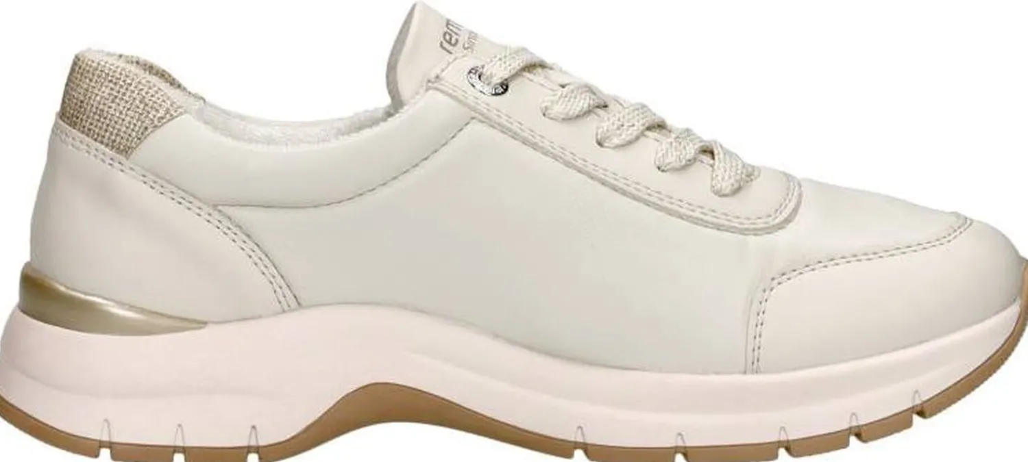 Remonte Veterschoenen Laag Gebroken wit Hot