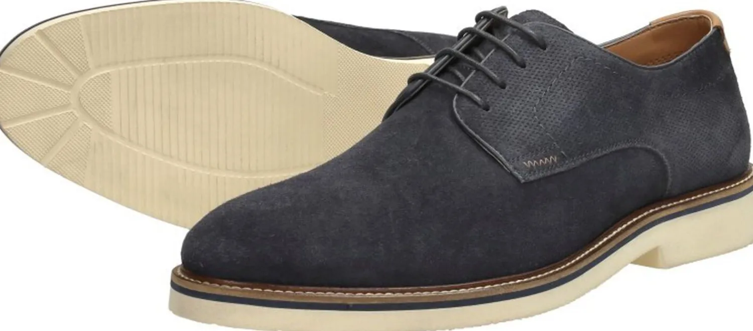 Sub55 Veterschoenen Laag Blauw Outlet