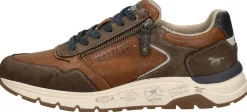 Mustang Veterschoenen Laag Cognac Clearance