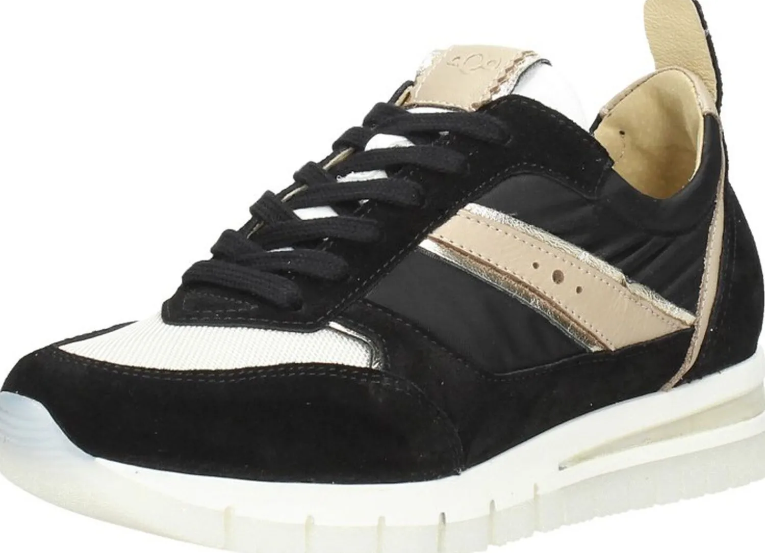 Aqa Veterschoenen Laag Zwart Hot