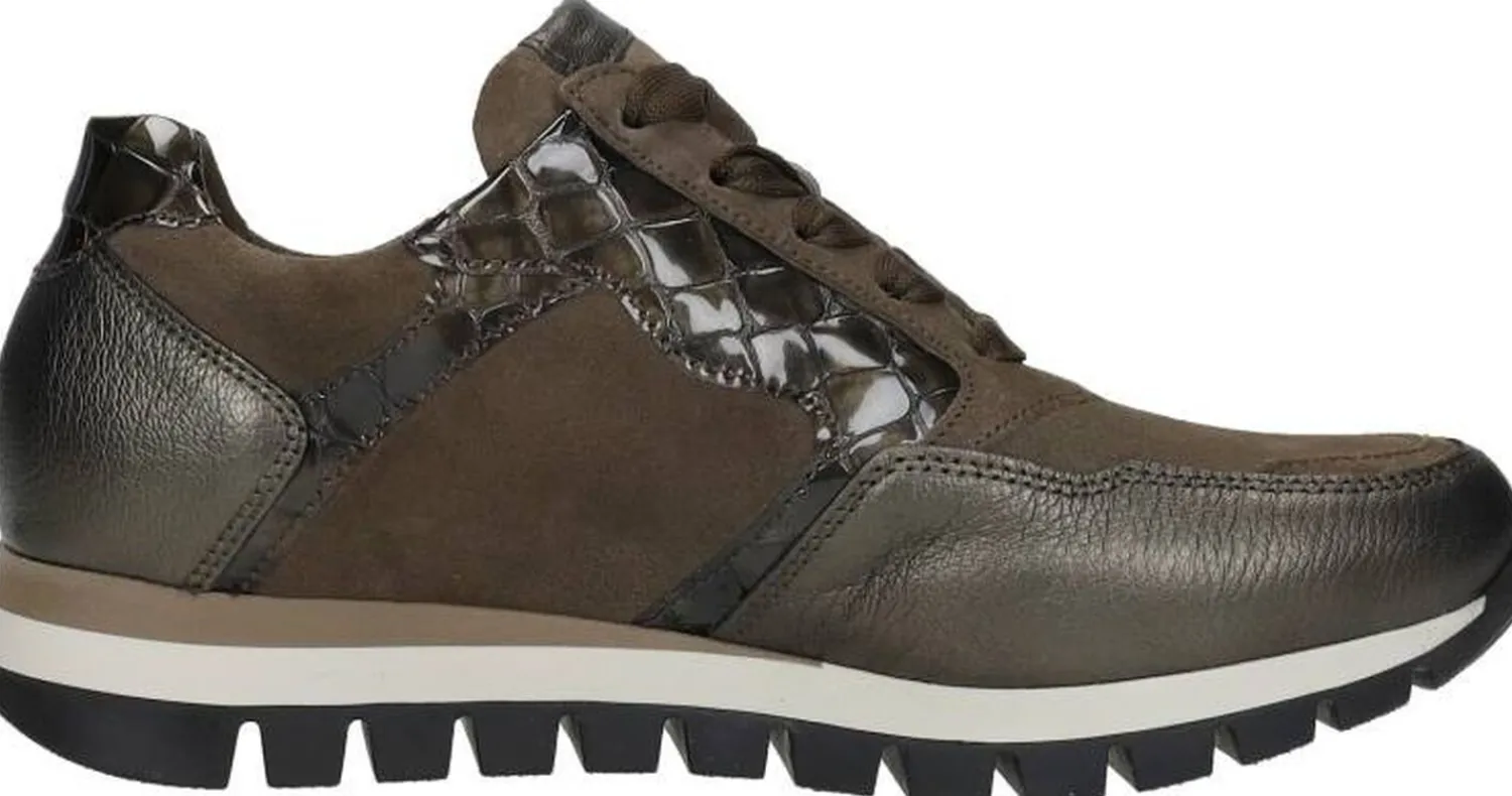 Gabor Veterschoenen Laag Taupe Best