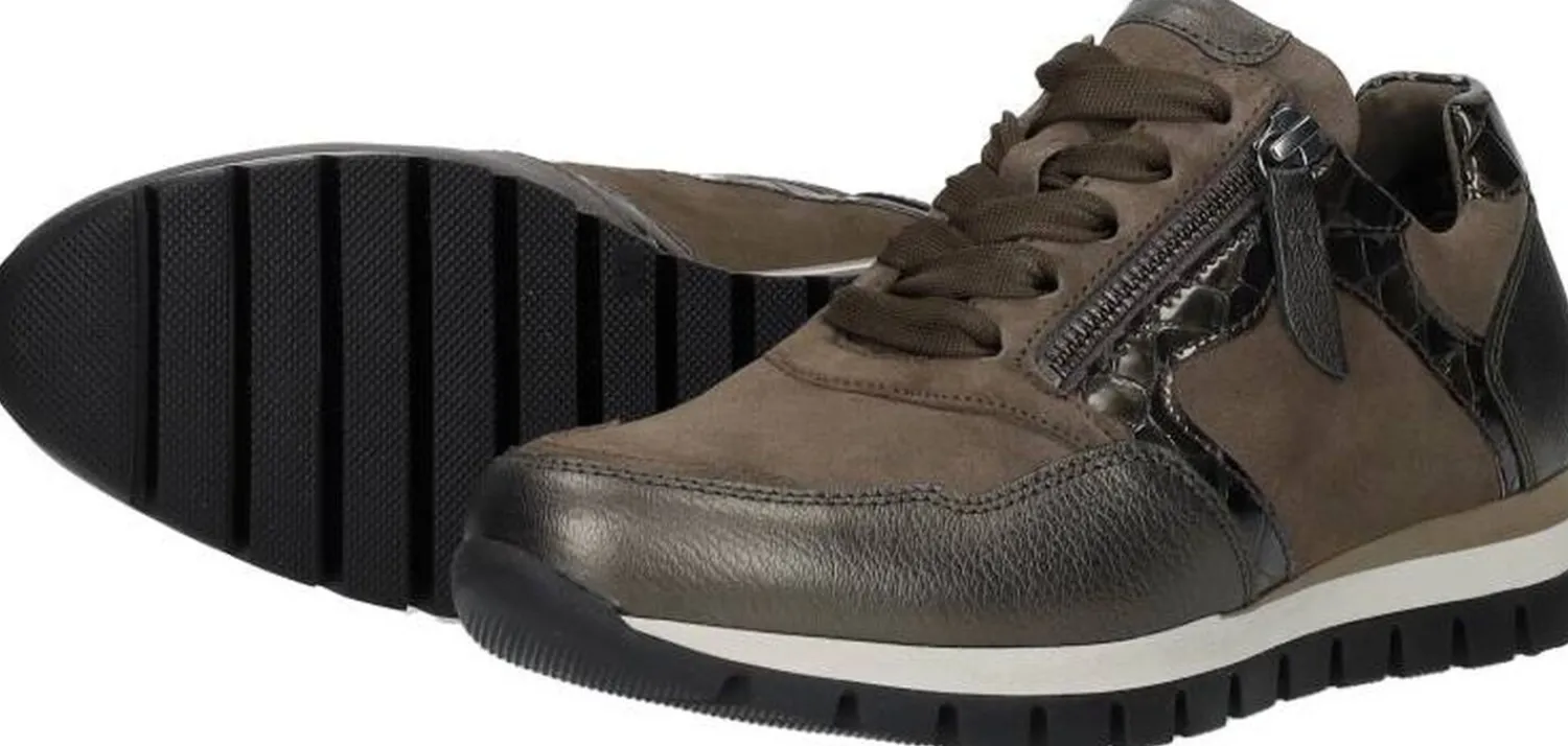 Gabor Veterschoenen Laag Taupe Best