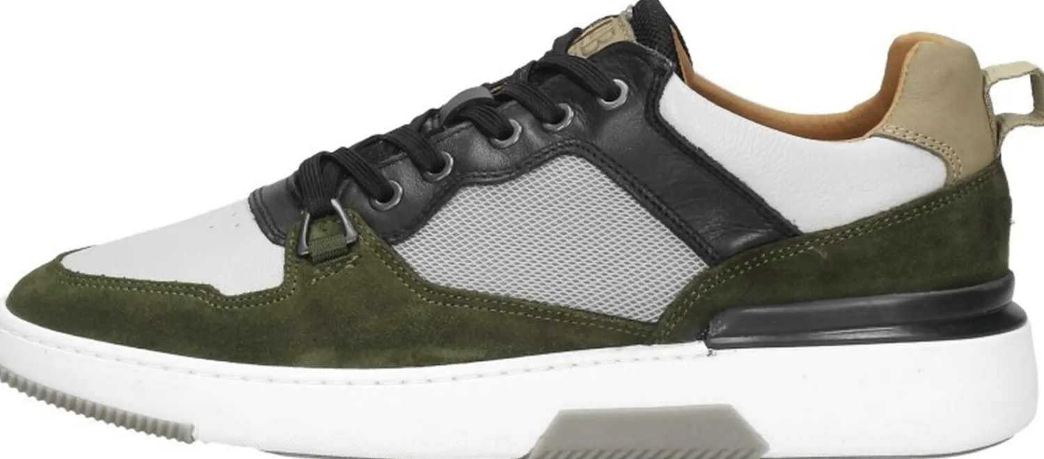 Sub55 Veterschoenen Laag Groen Hot