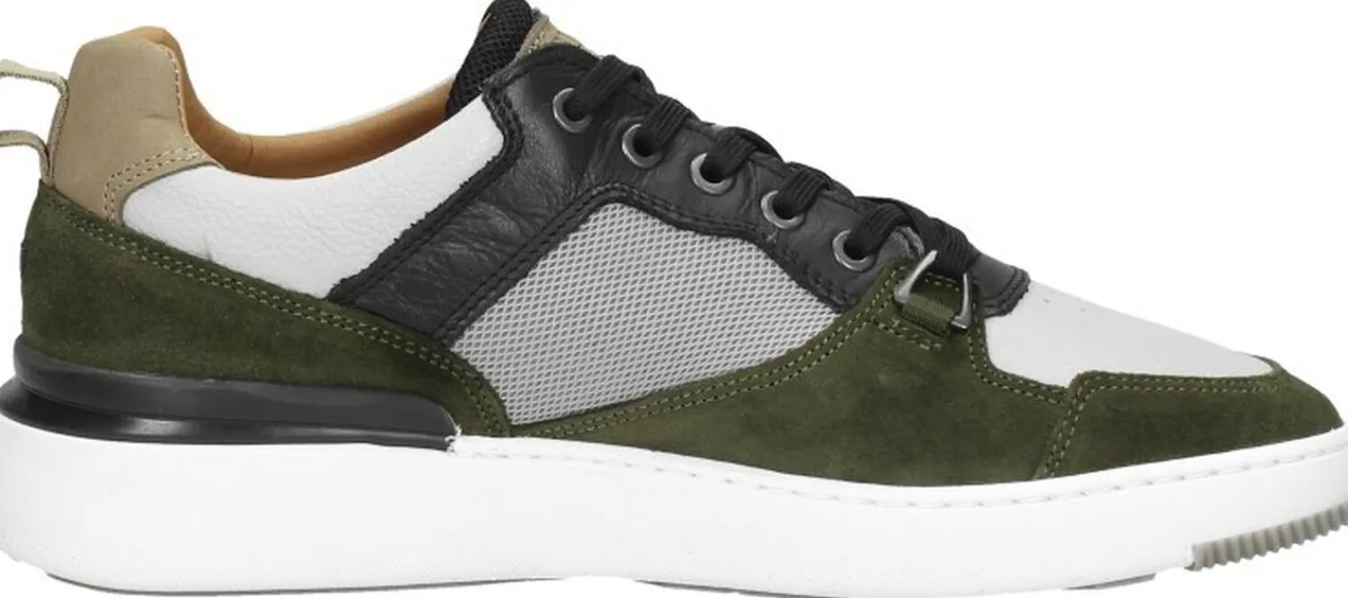 Sub55 Veterschoenen Laag Groen Hot