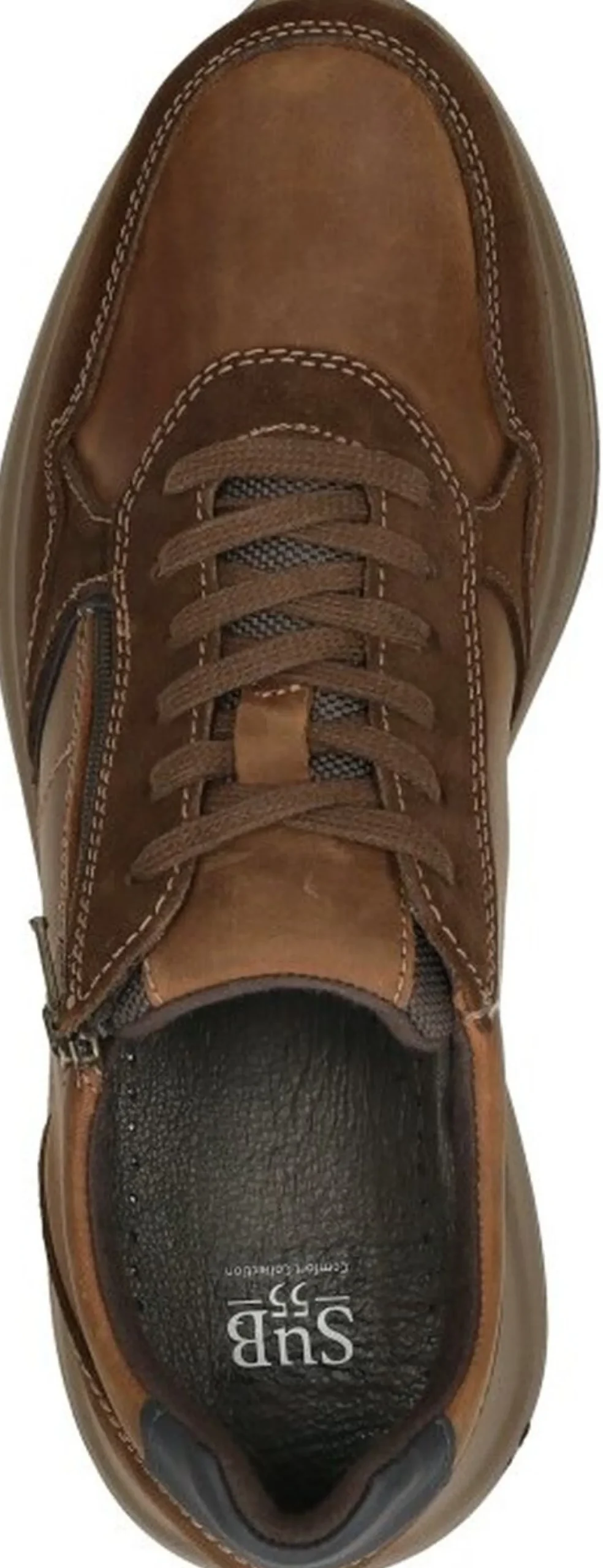 Sub55 Comfort Collection Veterschoenen Laag Cognac Best