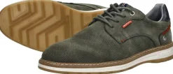 Mustang Veterschoenen Laag Groen Clearance