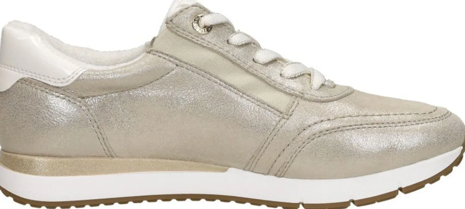 Tamaris Comfort Veterschoenen Laag Beige New