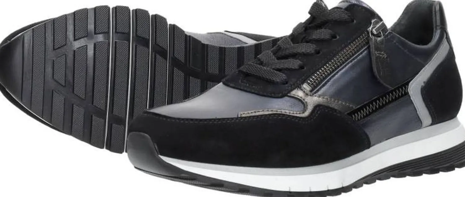 Gabor Veterschoenen Laag Blauw New