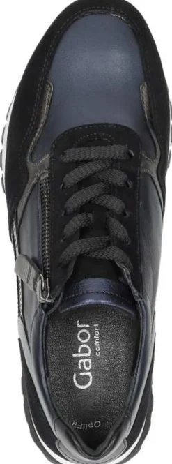 Gabor Veterschoenen Laag Blauw New